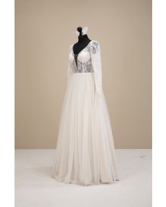 Brautkleid,ivory/cappuccino - Klarinda