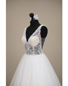Brautkleid,ivory/apricot - Leni