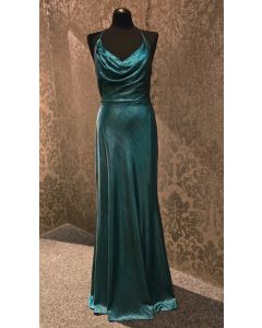 Jerseykleid, teal