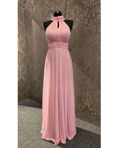 Abendkleid, light rose/glitter