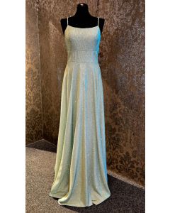 Abendkleid, ocean/glitter