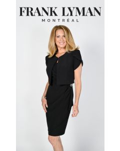 Bolero mit Tulpenarm, black