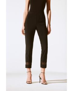 Hose mit Mesheinsatz, black