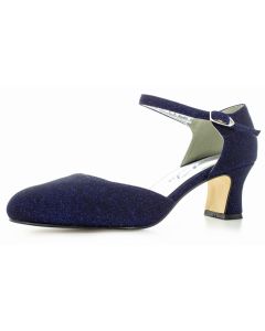 Riemchen-Pumps,magic blue