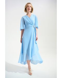 Maxikleid, himmelblau