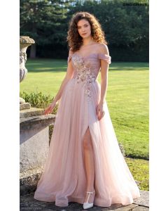 Abendkleid-Caitlyn, taupe