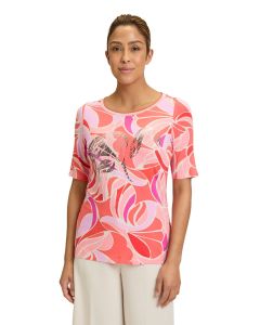Da-Shirt, flamingo/poppy red