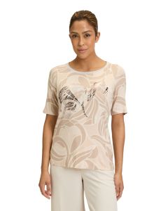 Da-Shirt, beige/silver