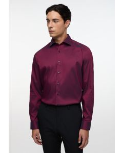 Hemd,slim fit,stretch,bordeaux