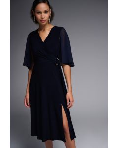 Wickelkleid, midnight blue