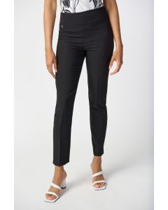 Hose, slim fit, black