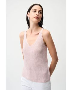 Da-Paillettentop, altrose