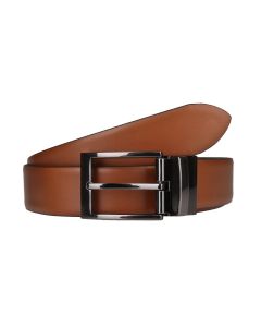 Wendegürtel,cognac/black