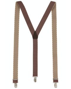 Hosenträger,bordeaux/taupe