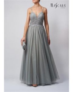 Abendkleid mit Glitzertüll, breeze