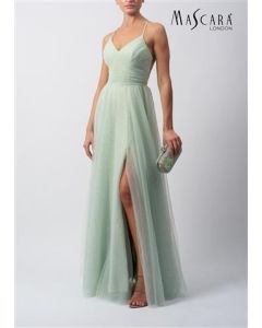 Abendkleid aus T&uuml;ll, mint