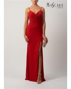 Jerseykleid, rot
