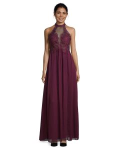 Abendkleid, shiny bordeaux