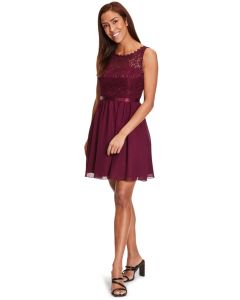 Cocktailkleid, shiny bordeaux
