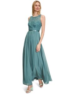Abendkleid, eucalyptus green