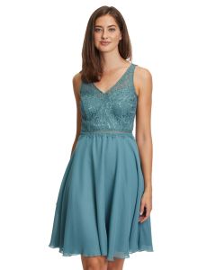Cocktailkleid, eucalyptus green