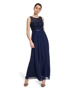 Abendkleid, festival blue