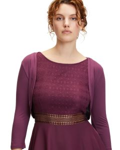 Jerseybolero, bordeaux