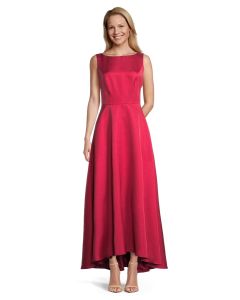 Satinkleid,jewel red