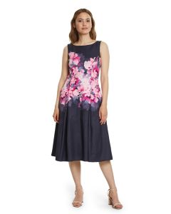 Festkleid,darkblue pink