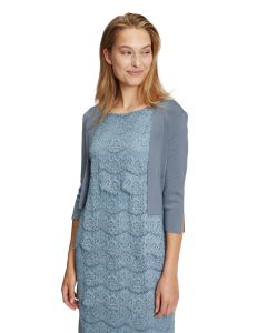 Strickjacke, bluish grey