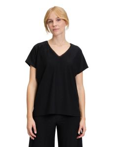 Shirt mit Lurex, black