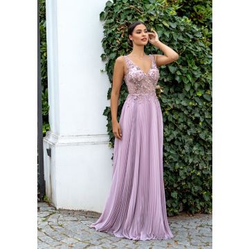 Ballkleid, lavender snow