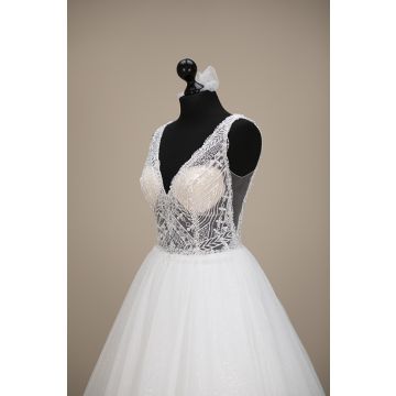 Brautkleid,ivory/apricot - Leni