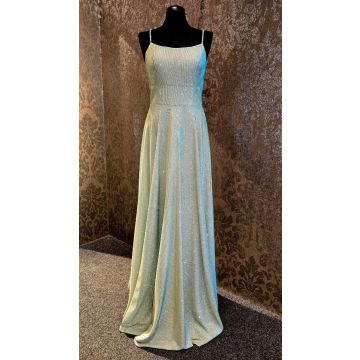 Abendkleid, ocean/glitter