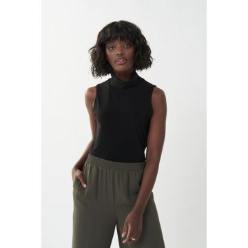 Top mit Rollkragen,black