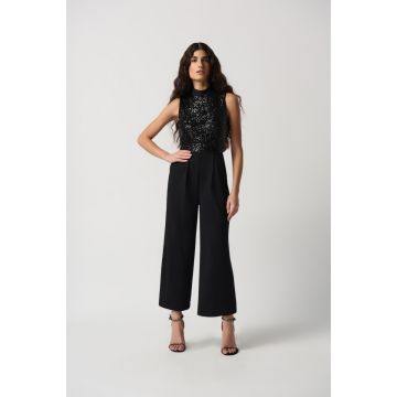 Overall mit Pailletten, black