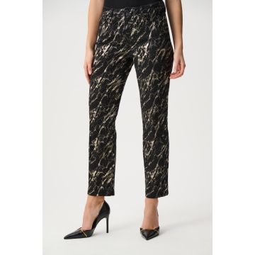 Jeans, black/metallic