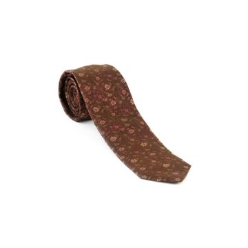 Krawatte,bronze/bordeaux
