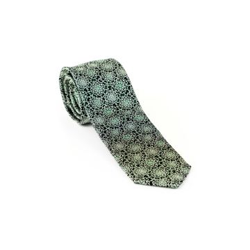 Krawatte,green/silver