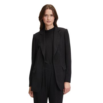 Da-Lurexblazer, black/silver