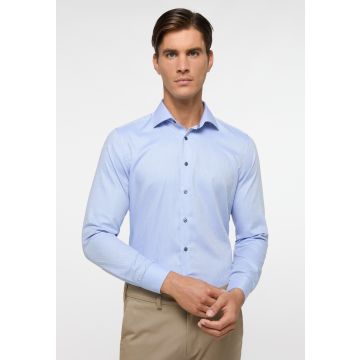 Hemd,slim fit,light blue/white