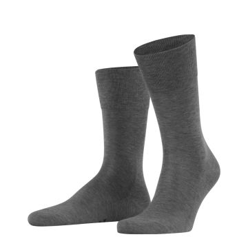 Herrensocken, steel melange