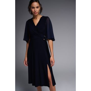 Wickelkleid, midnight blue