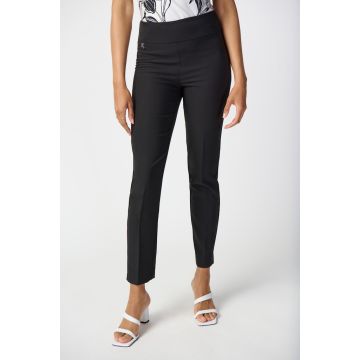 Hose, slim fit, black