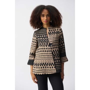 Blazerjacke, black/sand