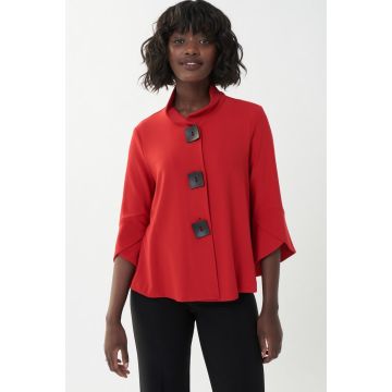 Trapezjacke, red