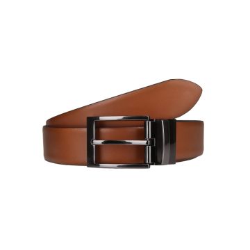 Wendegürtel,cognac/black