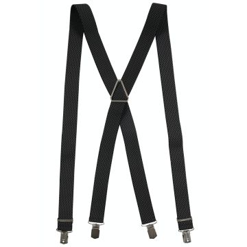 Hosenträger, black/black