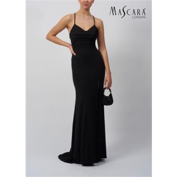 Jerseykleid, black