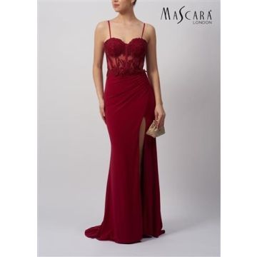 Jerseykleid, berry